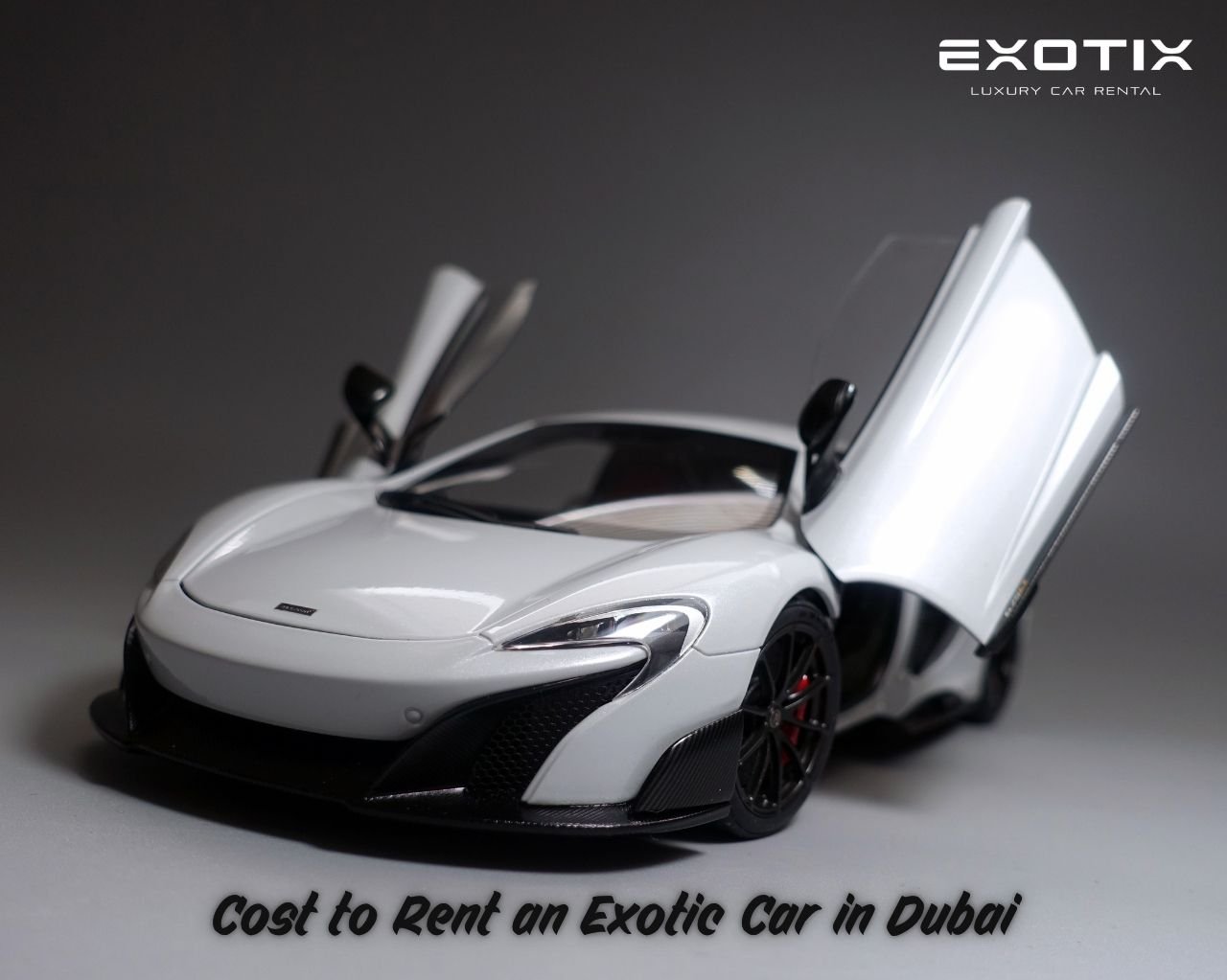 Cost to Rent an Exotic Car in Dubai